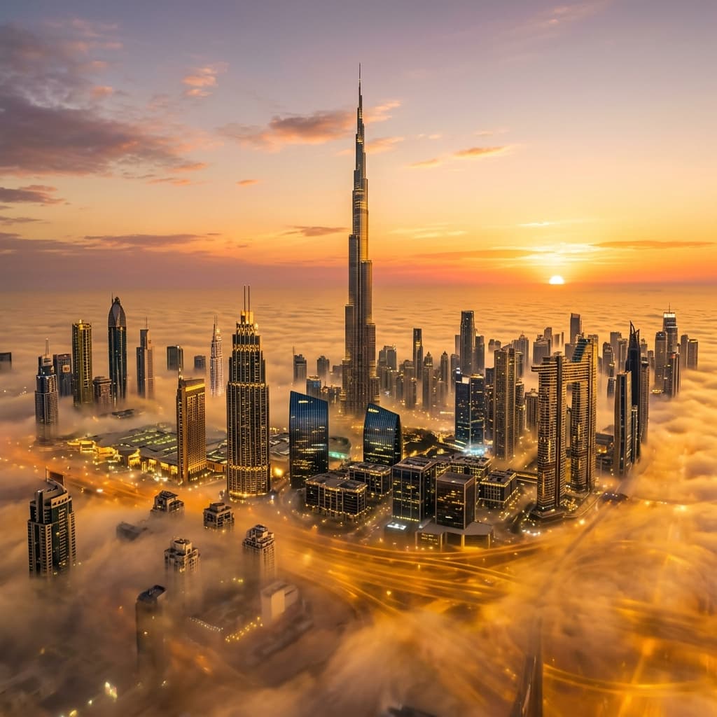 Burj Khalifa View Penthouse in Downtown